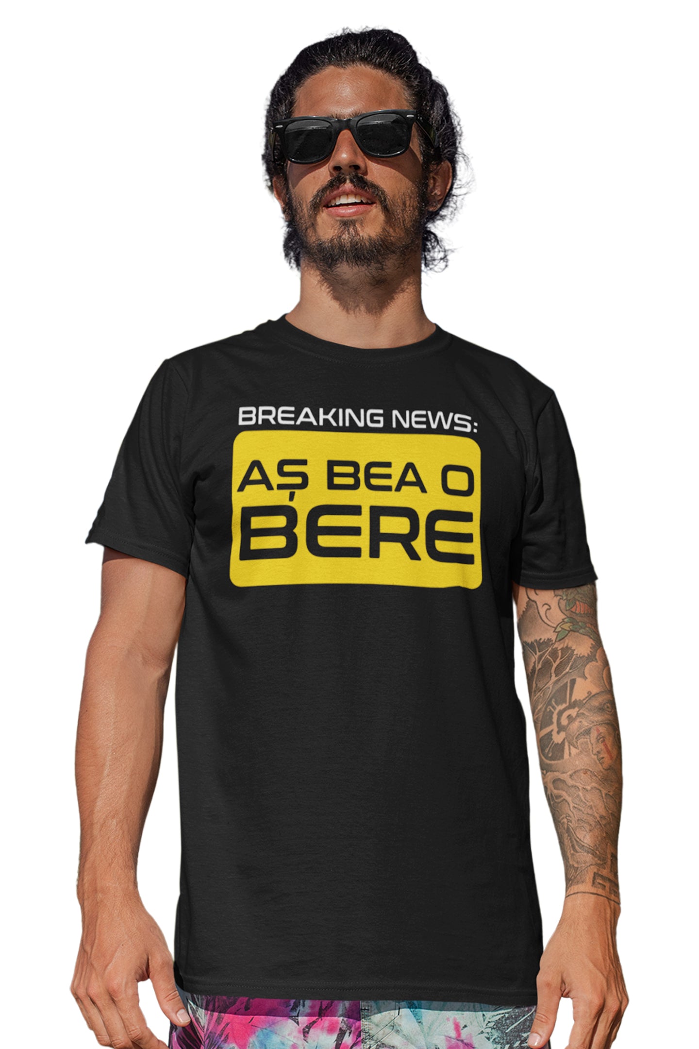 Tricou Aș bea o bere