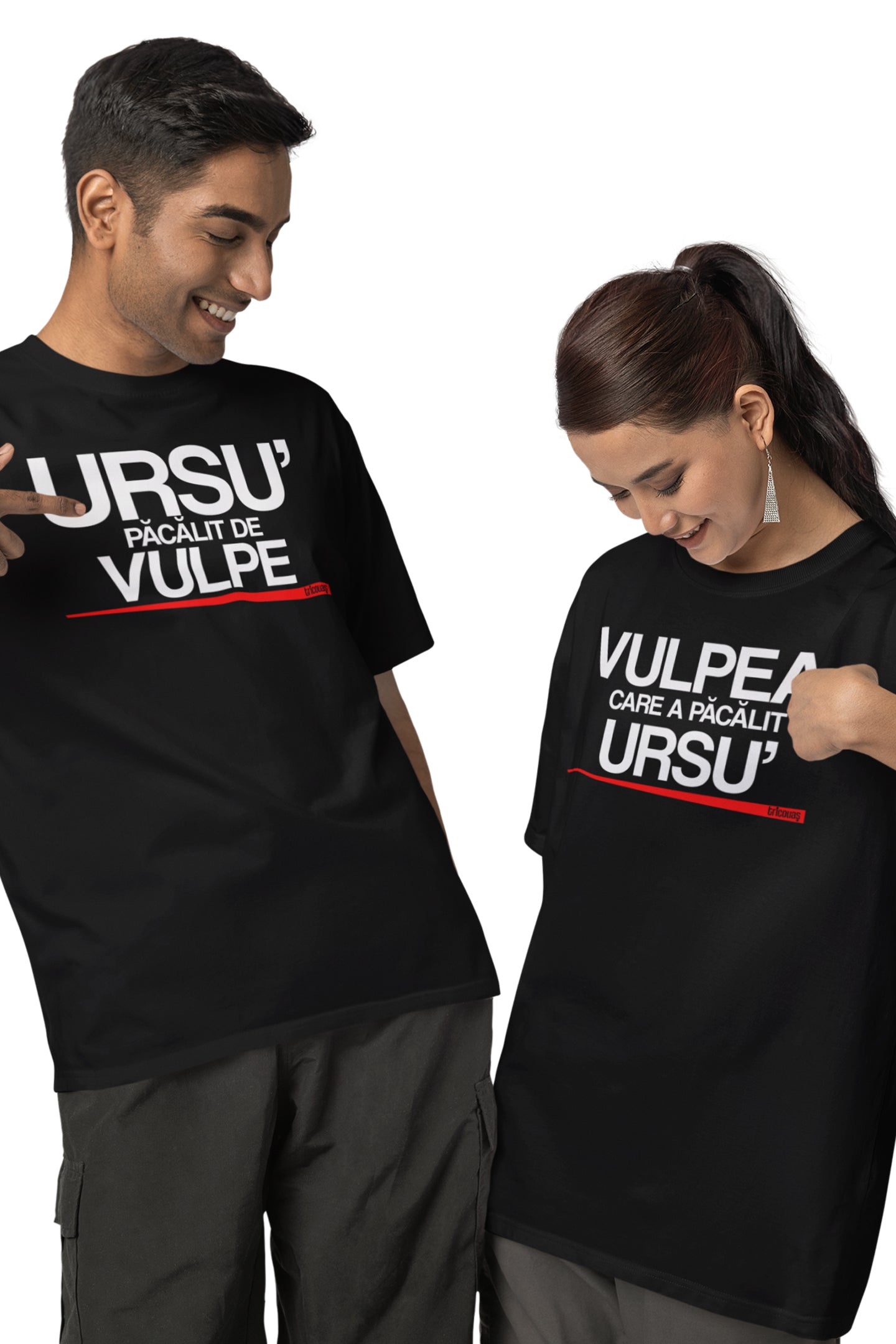 Tricou Vulpea și Ursu'