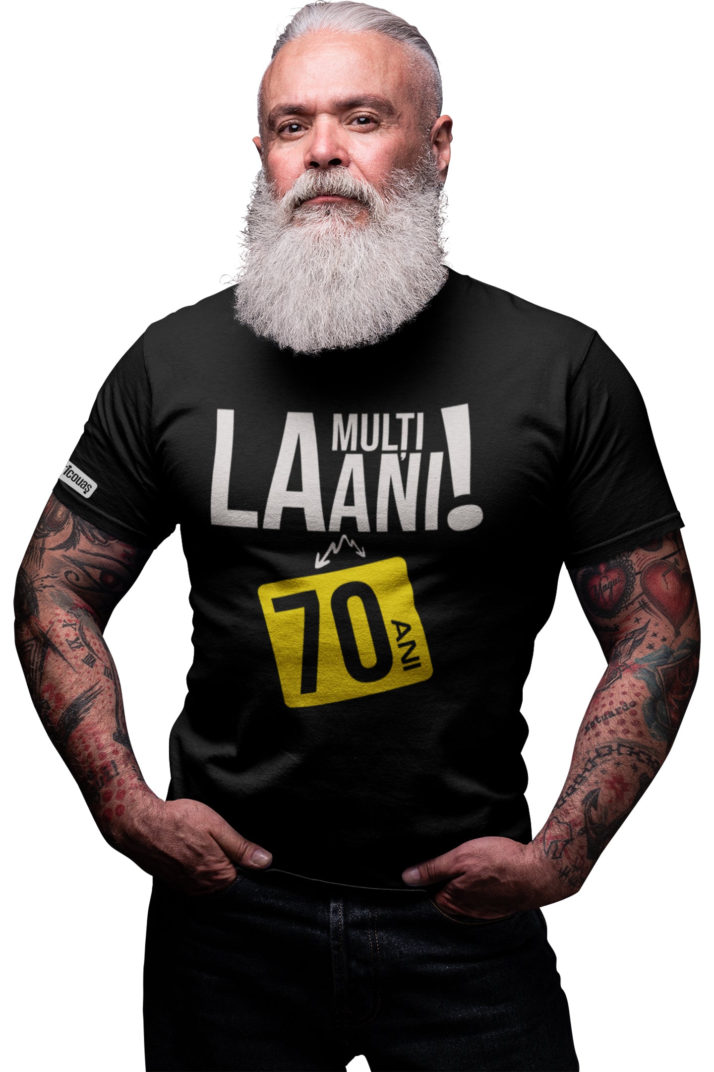 Tricou La mulți ani, 70 ani