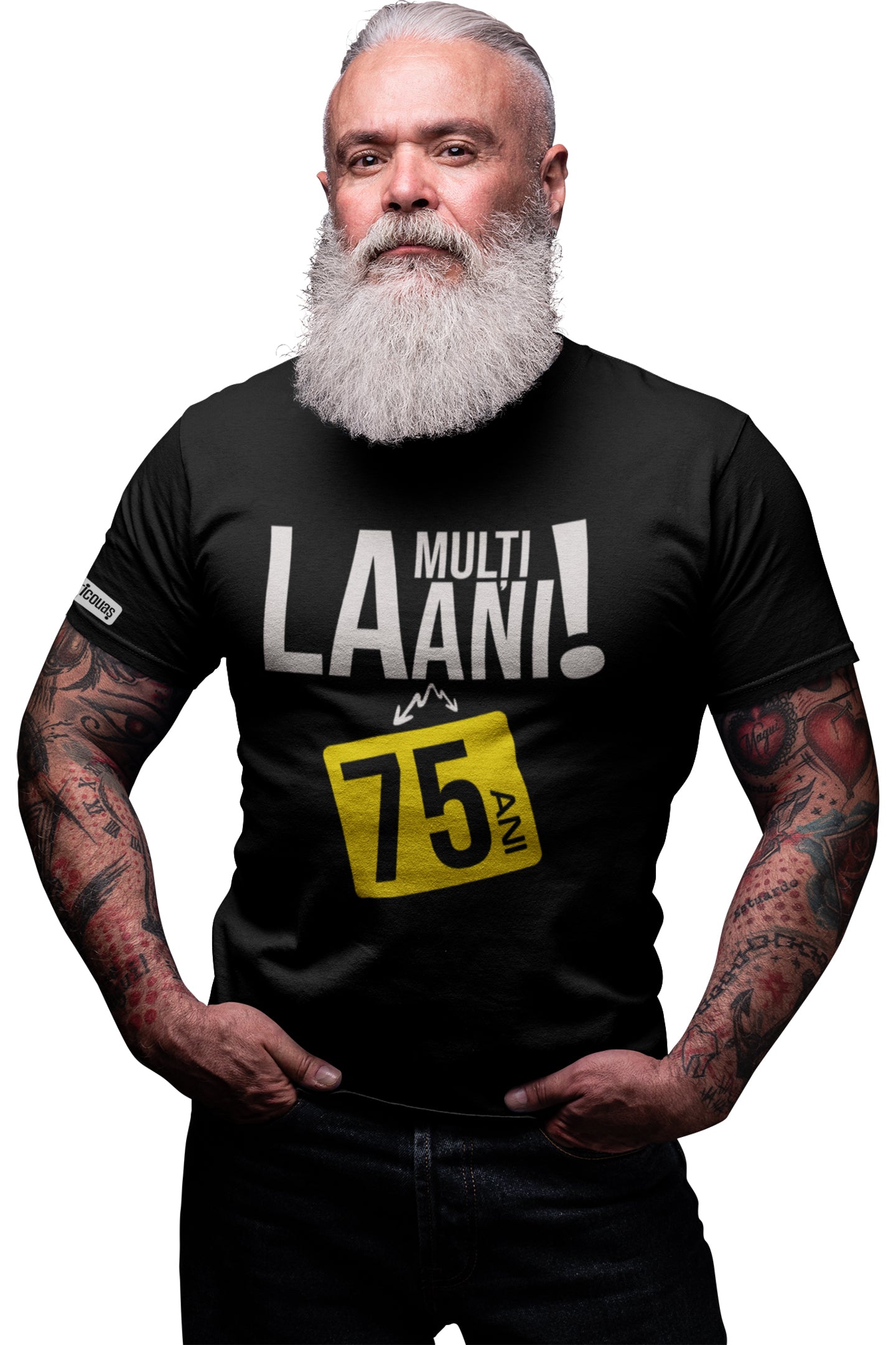 Tricou La mulți ani, 75 ani