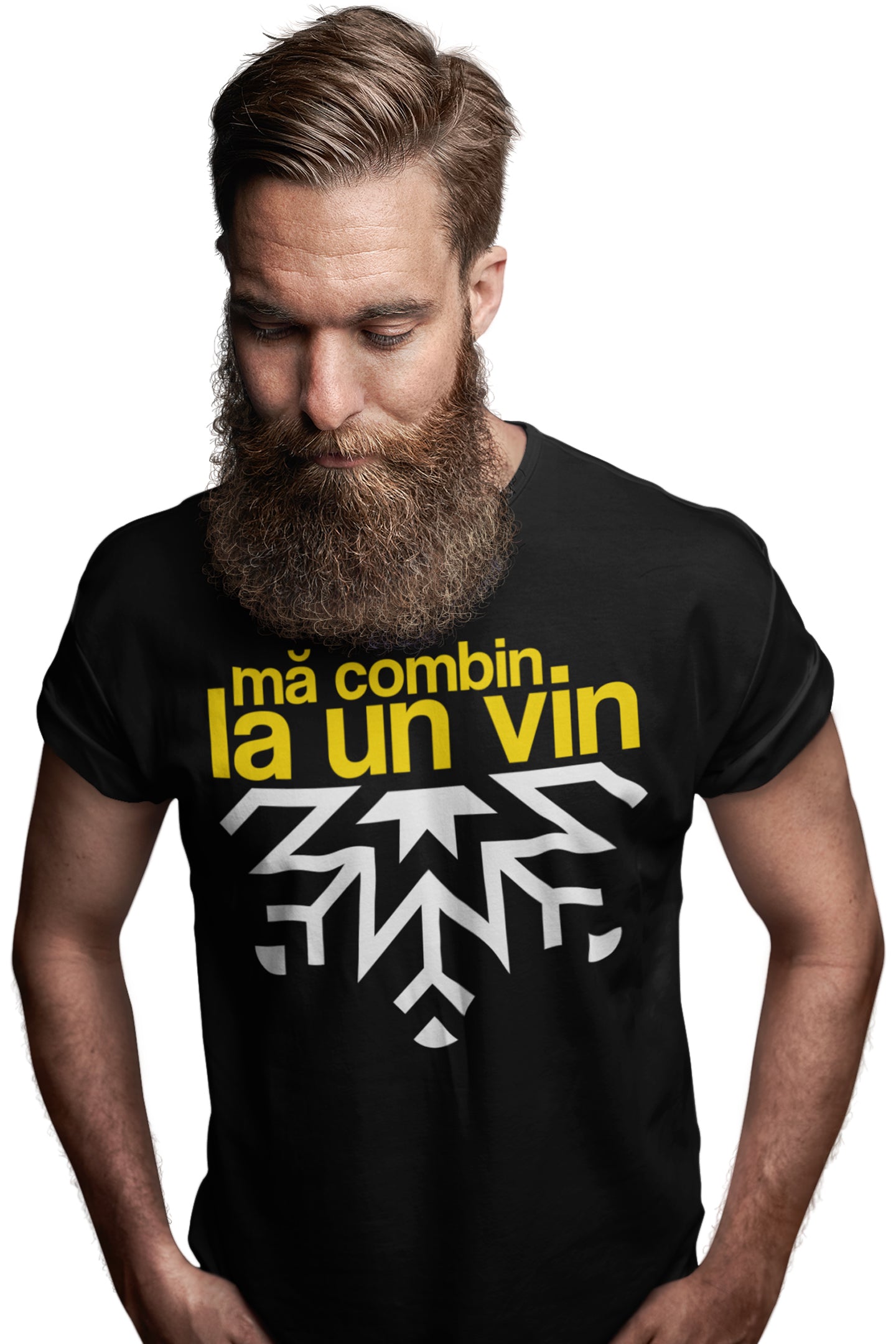 Tricou Mă combin la un vin