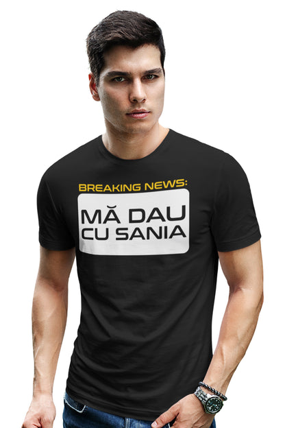 Tricou Mă dau cu sania