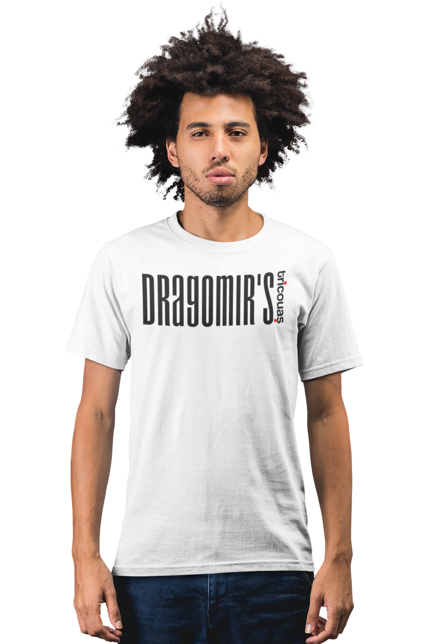 Tricou Dragomir Alb