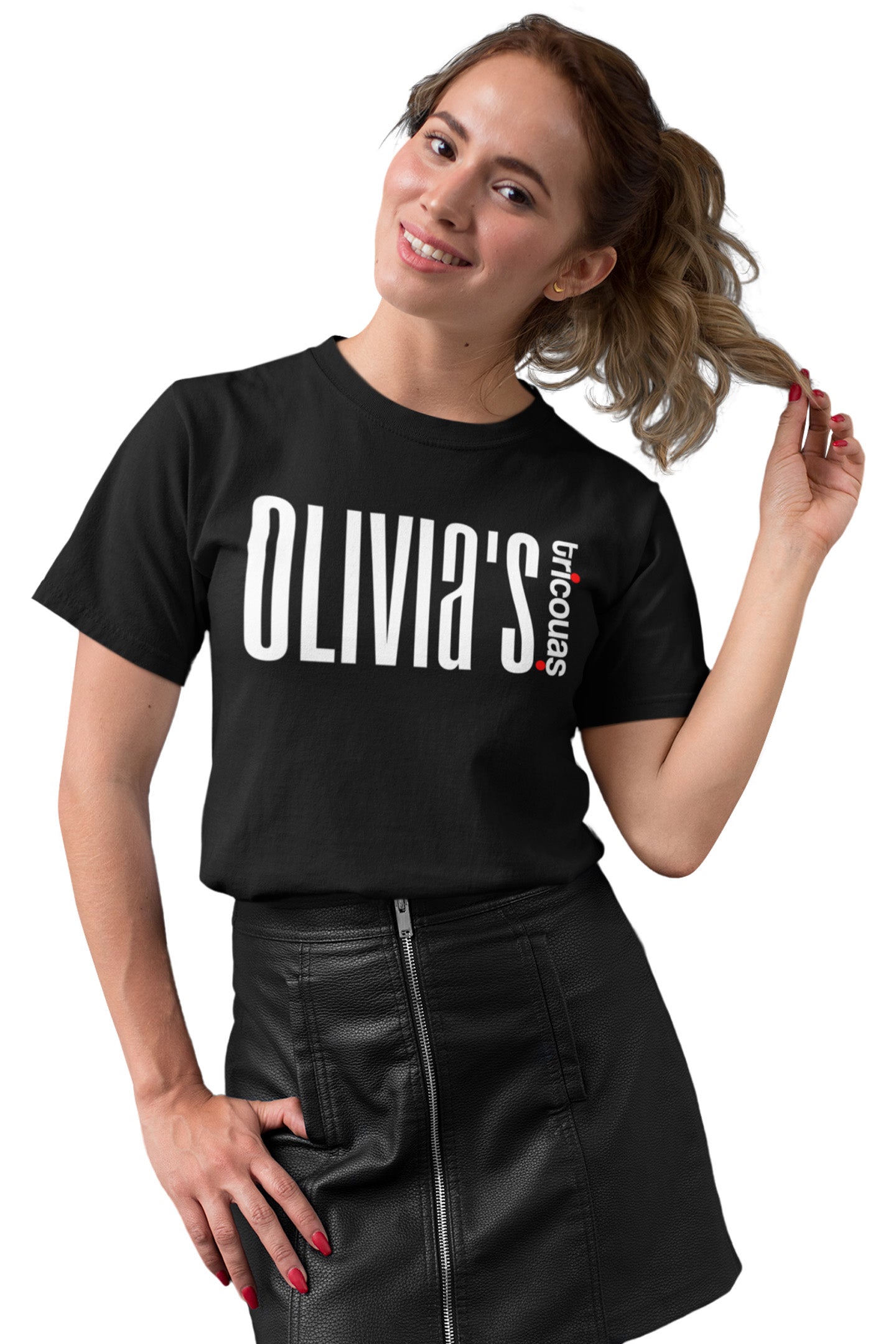 Tricou Olivia Negru