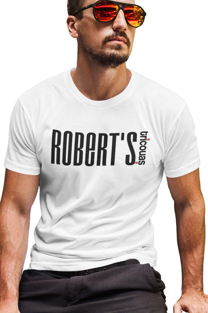 Tricou Robert - Alb