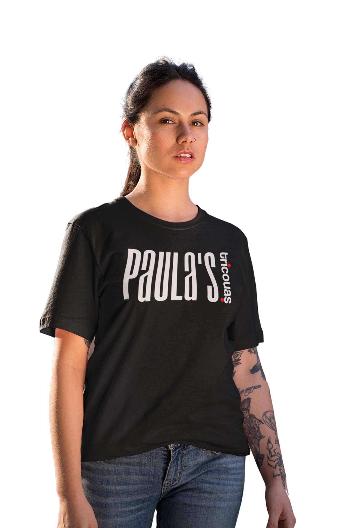 Tricou Paula - Negru